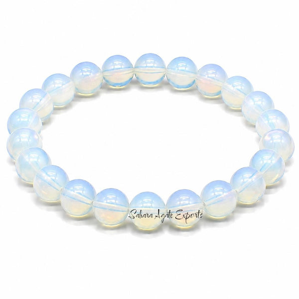 Opalite Bracelet 8mm | Premium Opalite Bead Bracelet