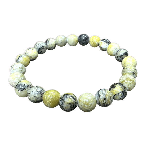 Natural Serpentine Crystal Bracelet 8mm – Healing Energy Stone for Protection & Balance