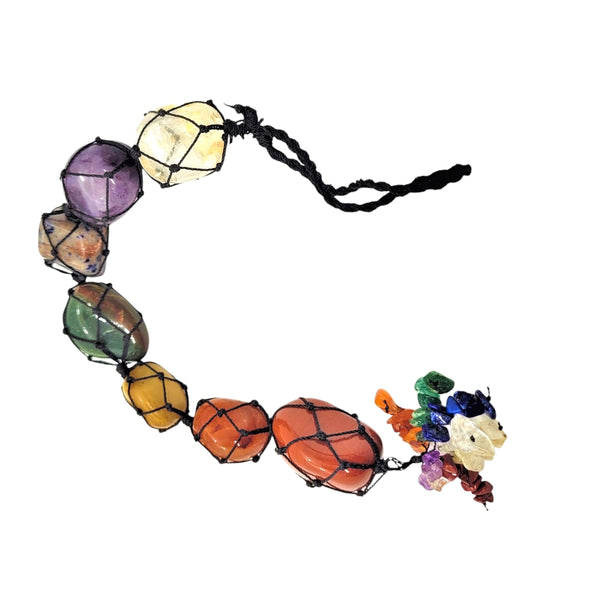Natural Multi Tiger Eye Stone Bracelet – Handmade Crystal Healing Beads for Protection, Confidence