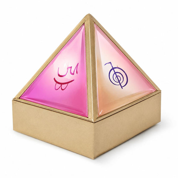 Reiki Wish Box Pyramid | Manifestation Energy Pyramid | Intention Box | Meditation | Feng Shui | Spi