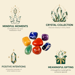 7 Chakra Tumbled Stone Set