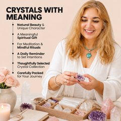 Seeds of Life Crystal Grid Framed Art