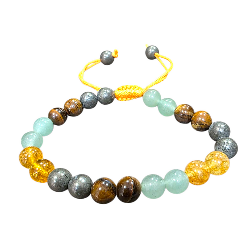 Money Magnet Adjustable Thread Bracelet – Attract Wealth & Prosperity | Unisex Spiritual Jewelry