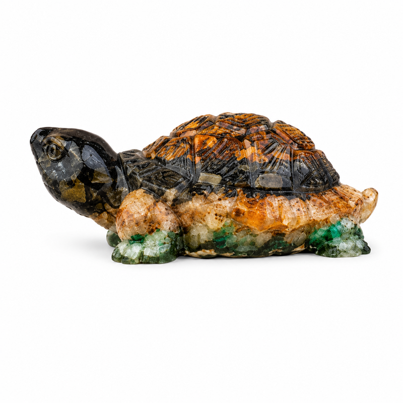 Money Magnet Tortoise – Feng Shui Vastu Crystal Turtle for Wealth & Financial Stability