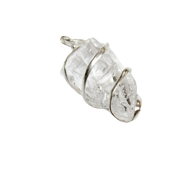 Clear Quartz raw pendant