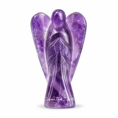 2 Inch Amethyst Crystal Angel