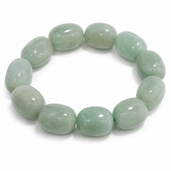 Green Aventurine Tumbled Bracelet | Natural Crystal Gemstone Bracelet