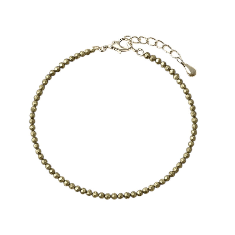 Natural Pyrite Anklet