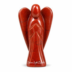 2 Inch Red Jasper Angel