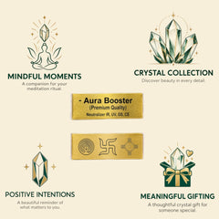 Aura Booster Gold-Tone Symbol Plate
