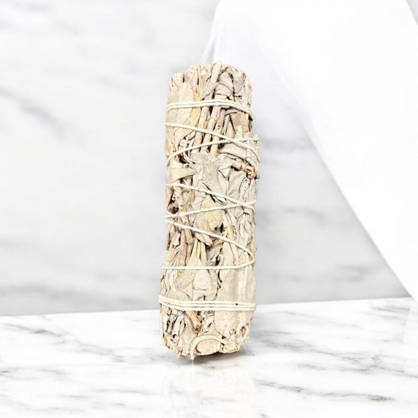 Natural California White Sage Smudge Sticks for Cleansing, Purification & Positive Energy – Handpick