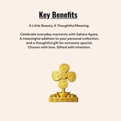 Feng Shui Five Elements Symbol | Gold-Tone Desk & Home Décor