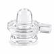 Natural Clear Quartz Crystal Shivling (Shiva Lingam) with Yoni Base | Premium Healing Stone for Puja