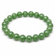 Green Aventurine Diamond Cut Bracelet 10 MM | Natural Crystal Beaded Bracelet