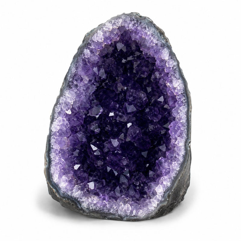 Natural Amethyst Crystal Geode | Premium Amethyst Cave Cluster | Purple Quartz Display | Home Decor